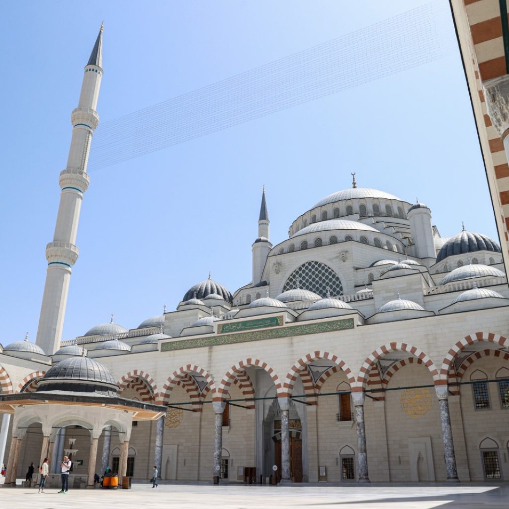 The magnificence of Camlica Mosque